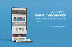 Site internet - Mairie d'Arcangues - la SCEP